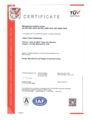 Iso Certificate